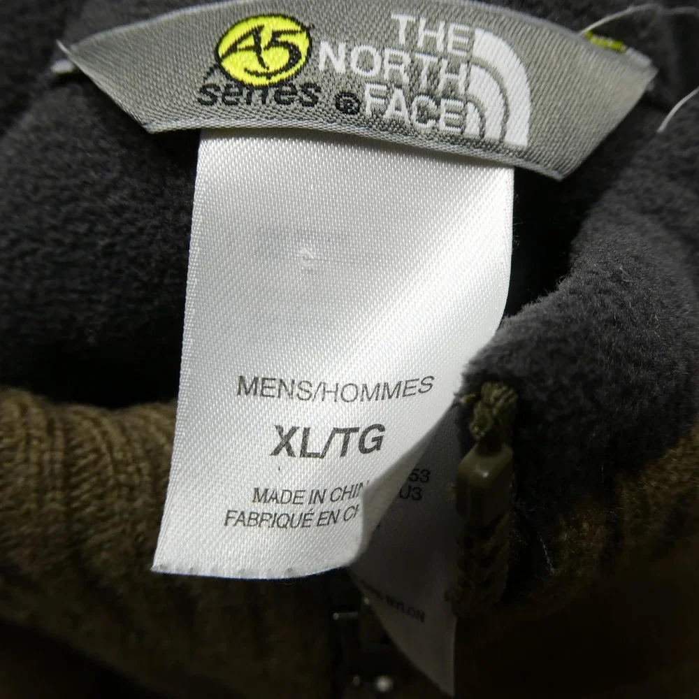 North Face A5 Series Wool Sweater Mens XL Half Zip‎ Pullover Outdoor